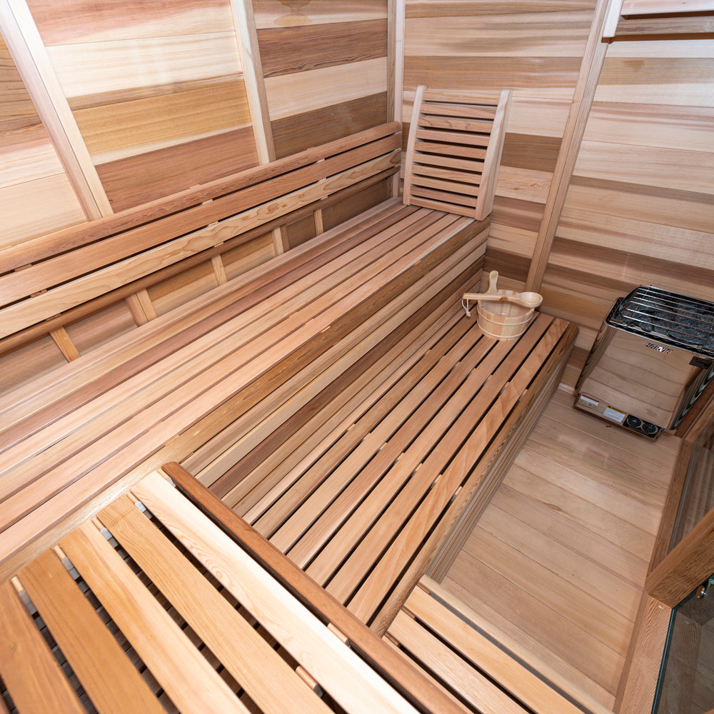 
                      
                        Outdoor 670 Pure Cube Sauna
                      
                    