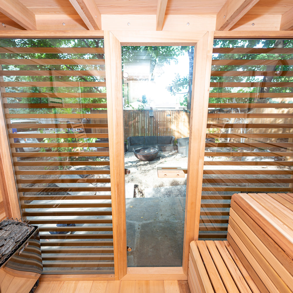 
                      
                        Outdoor 670 Pure Cube Sauna
                      
                    