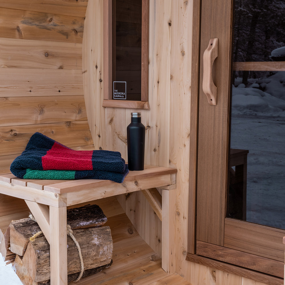 
                      
                        Premium 7'x 8' Barrel Sauna
                      
                    