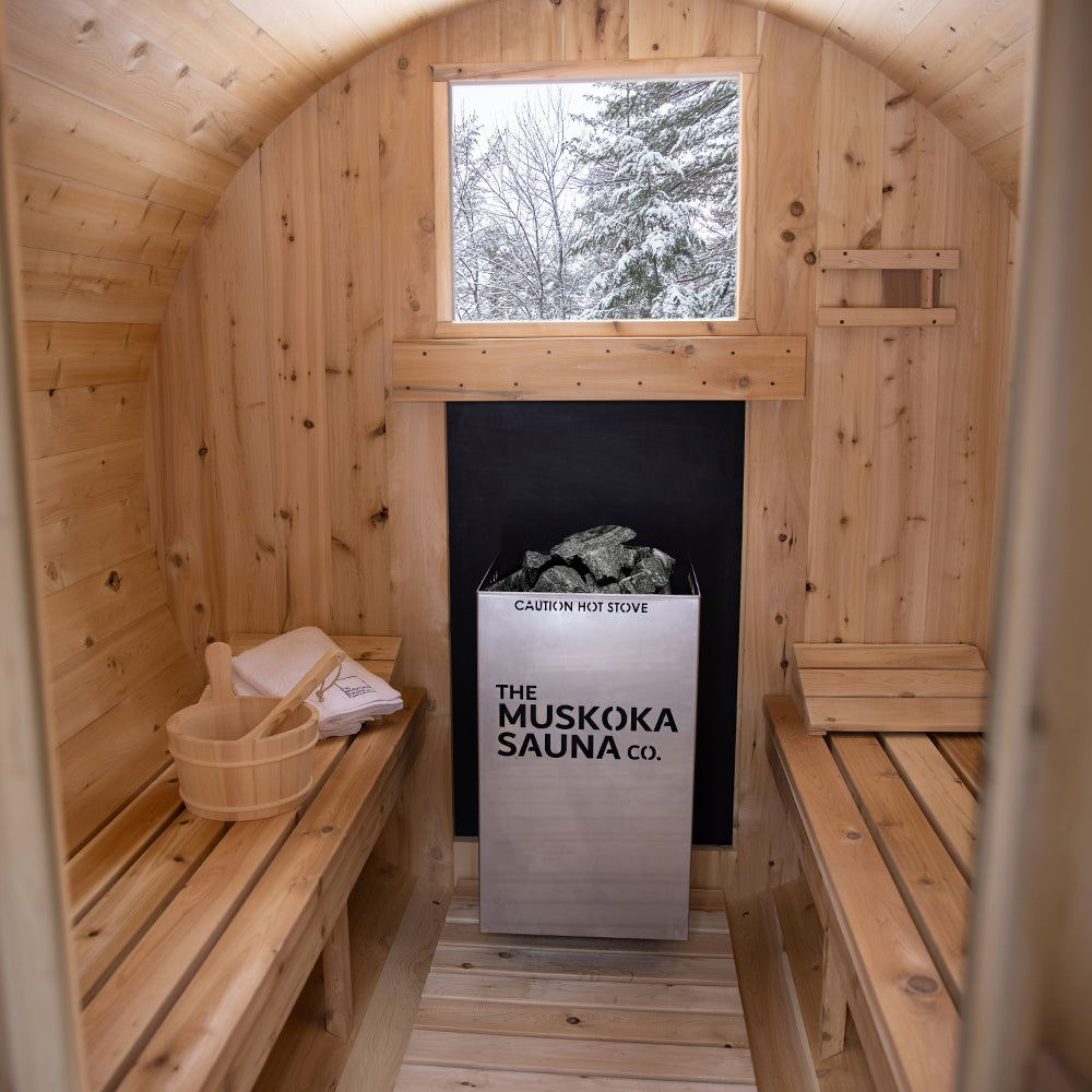 sauna wood stove canada